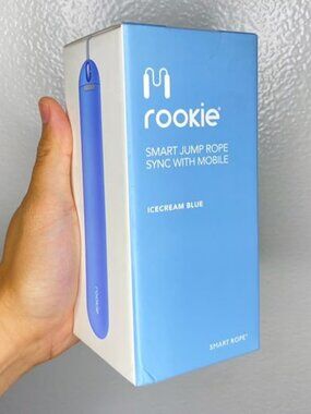 Rookie Smart Jump Rope Sync w/ Mobile Ice Cream Blue Tangram SR100 Apple Google